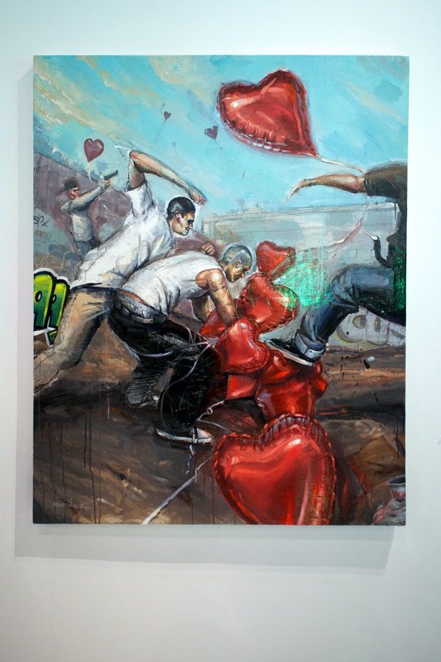 Patrick Martinez “HUSTLEMANIA” Exhibition Recap