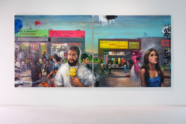 Patrick Martinez “HUSTLEMANIA” Exhibition Recap