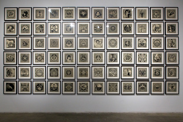 Shepard Fairey "REVOLUTIONS" Exhibition @ Robert Berman Gallery