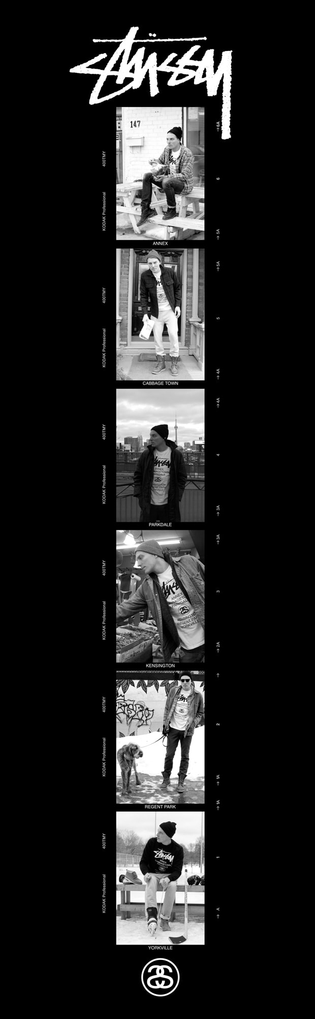 Stussy Toronto "Hoods" Project 