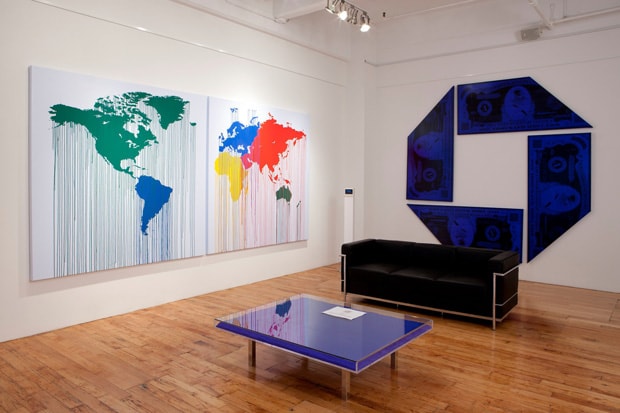 Zevs "Liquidated Version" Exhibition @ De Buck Gallery