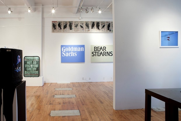 Zevs "Liquidated Version" Exhibition @ De Buck Gallery