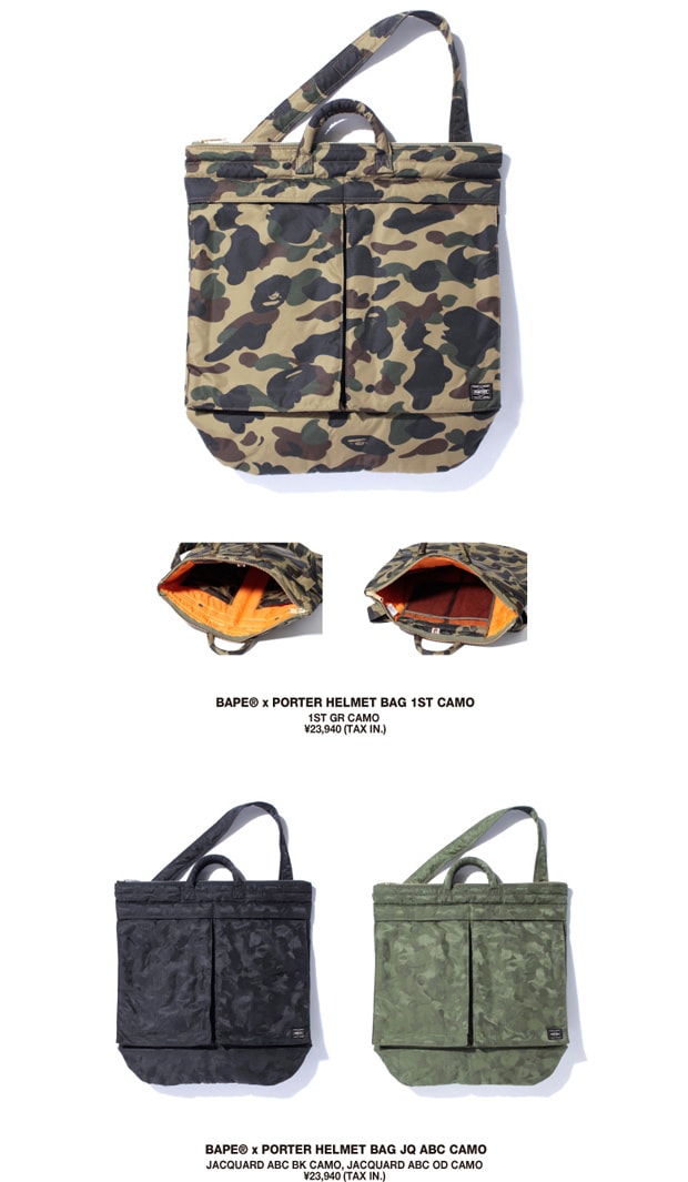 A Bathing Ape x Porter 2011 Summer Capsule Collection Further Look