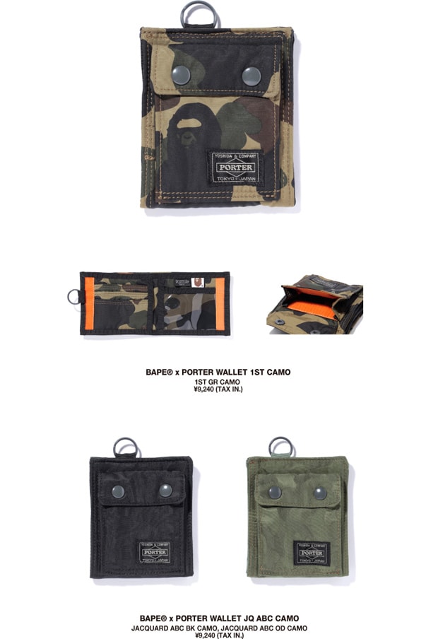 A Bathing Ape x Porter 2011 Summer Capsule Collection Further Look