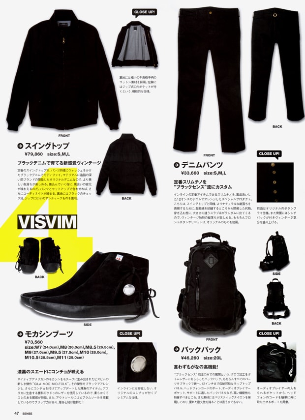 BLACK SENSE MARKET 2011 Spring/Summer Collection