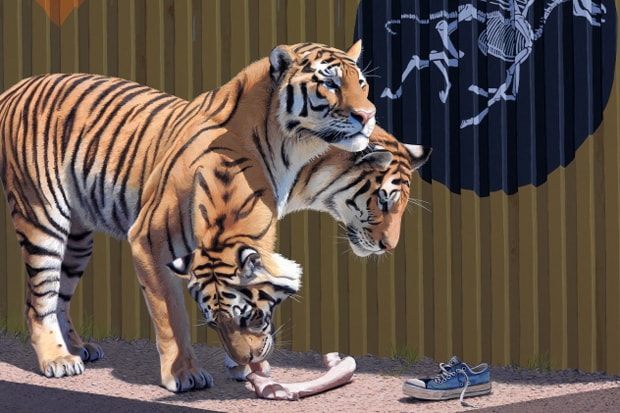 Josh Keyes "Magician's Garden" Exhibition @ Fecal Face Dot Gallery