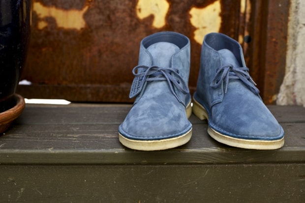 Clarks Originals Slate Blue Desert Boot