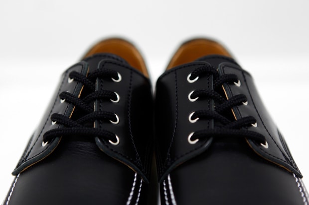 COMME des GARCONS Homme Plus Leather Oxford