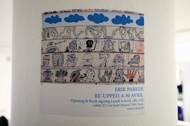 Erik Parker "Re-Upped" Exhibition @ colette