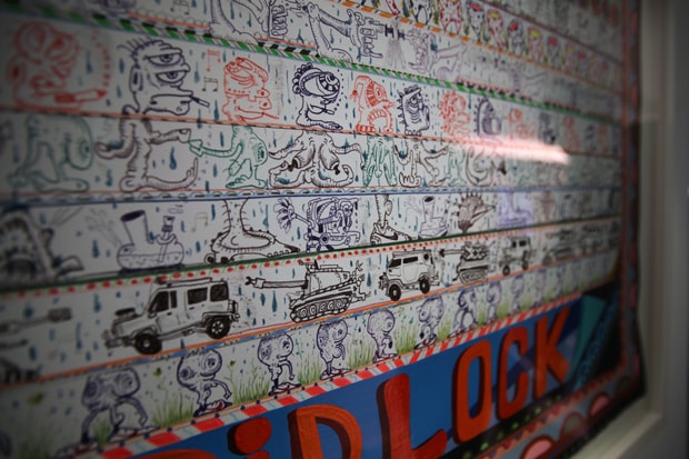 Erik Parker "Re-Upped" Exhibition @ colette