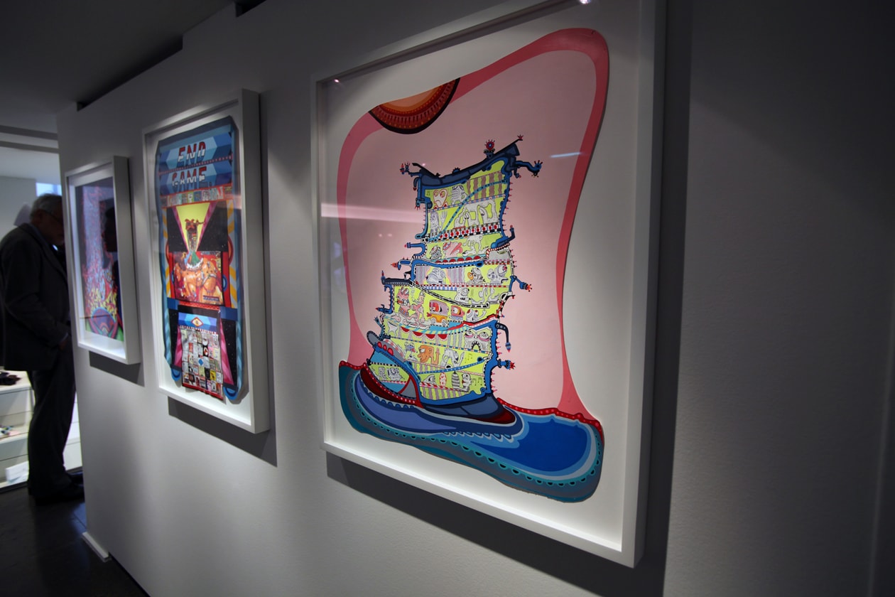 Erik Parker "Re-Upped" Exhibition @ colette