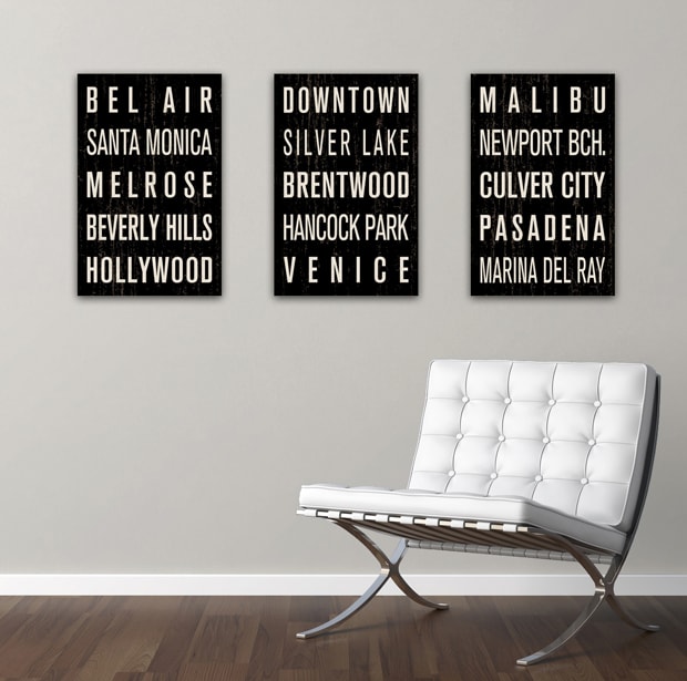 Flying Junction: Vintage Subway Signs & Bus Scrolls