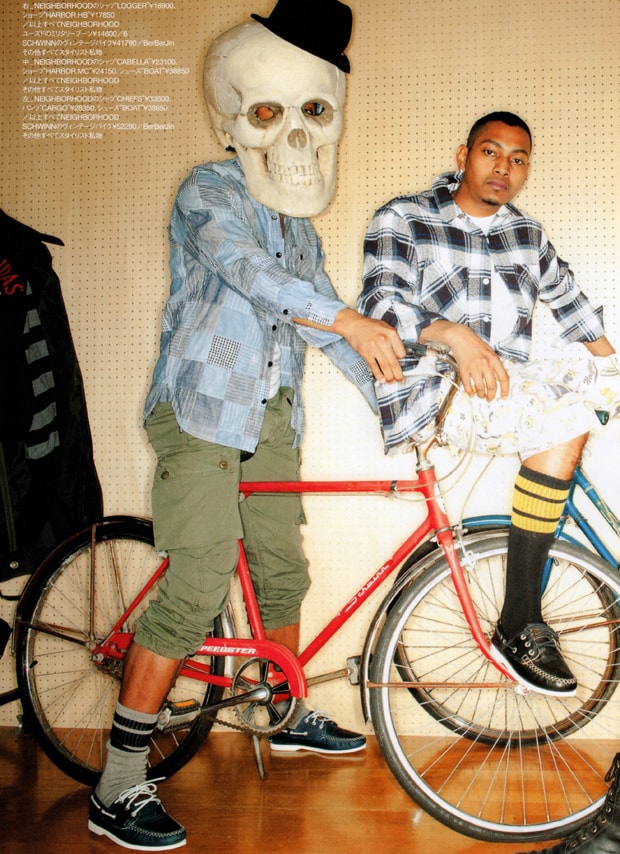 GRIND Magazine: NEIGHBORHOOD “Flash Back” Editorial