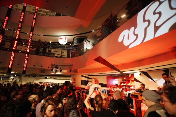 Lacoste L!VE @ Citadium Caumartin Event Recap featuring Uffie