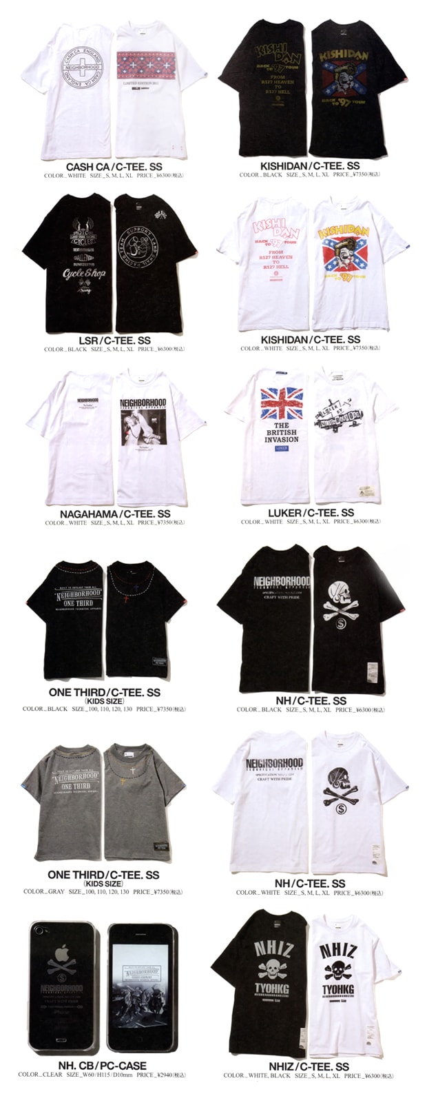 NEIGHBORHOOD for ZOZOTOWN Capsule Collection 