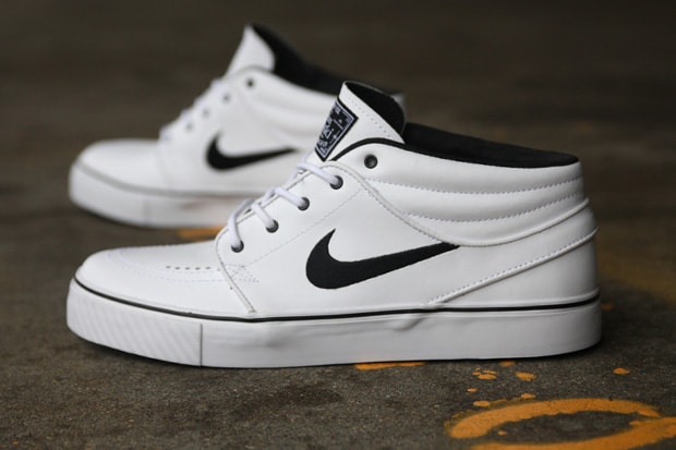 Nike SB Stefan Janoski Mid QS White/Black