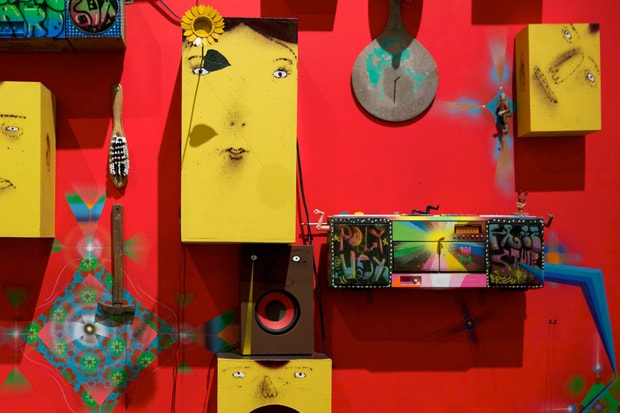 Os Gêmeos at MOCA "Art in the Streets"