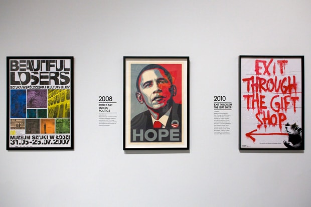 Shepard Fairey at MOCA "Art in the Streets"