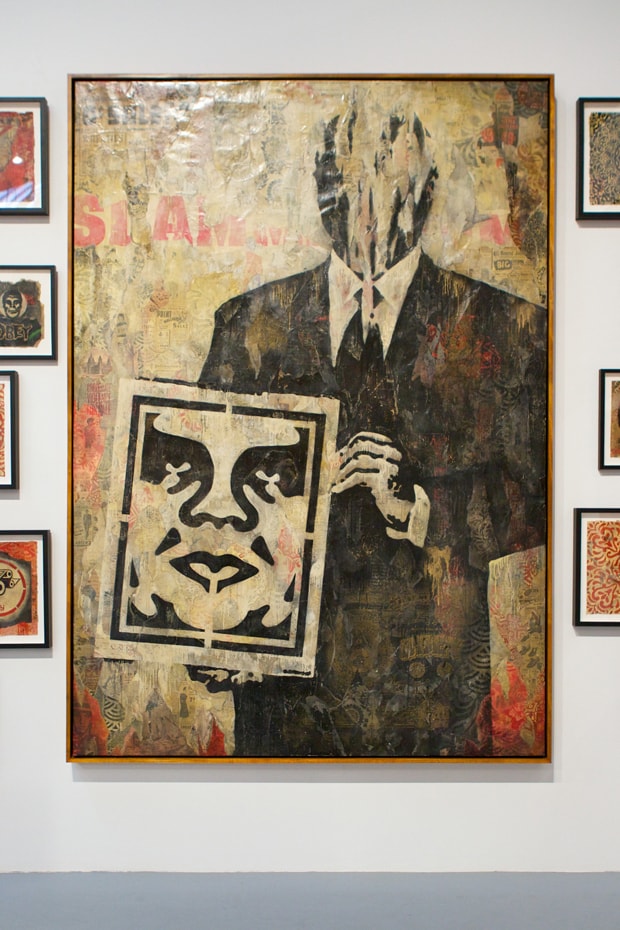 Shepard Fairey at MOCA "Art in the Streets"