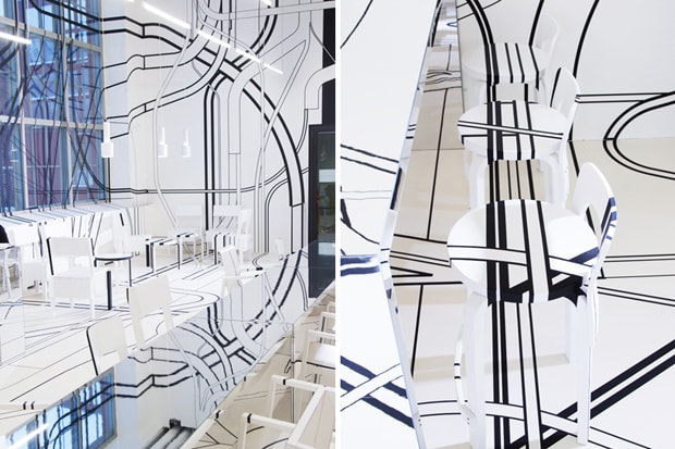 Tobias Rehberger x Artek "Nothing Happens For A Reason" @ Logomo Cafe