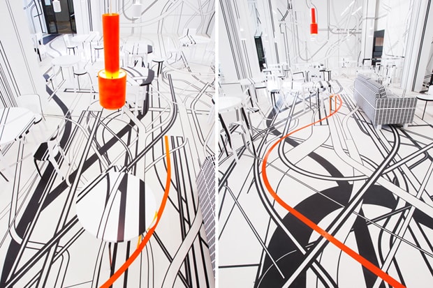 Tobias Rehberger x Artek "Nothing Happens For A Reason" @ Logomo Cafe