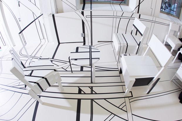 Tobias Rehberger x Artek "Nothing Happens For A Reason" @ Logomo Cafe