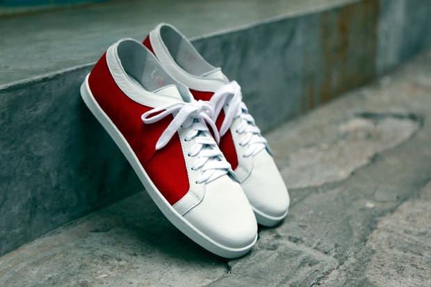 TWINS for Peace Leather Sneaker