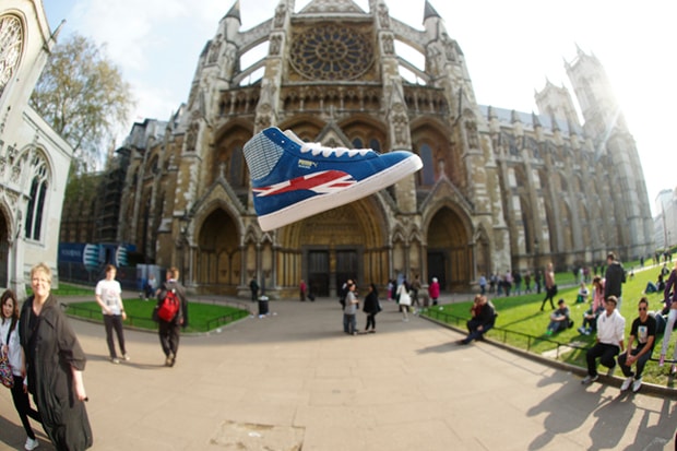 WeAreHQ x PUMA Suede Mid "Royal Wedding" Custom Pack