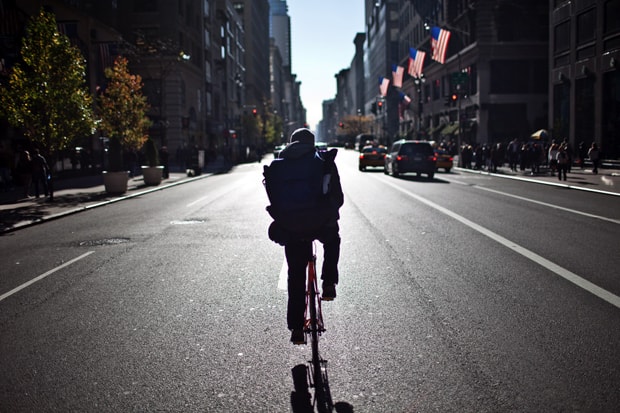 Wired: Bike Messengers Pedal Past Bandwidth in Data Race