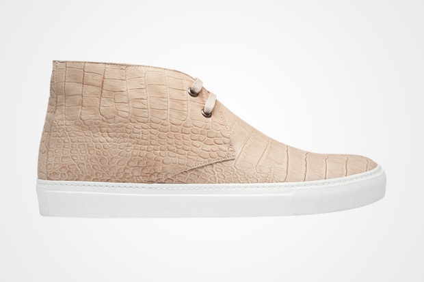 Yves Saint Laurent Croc Skin Chukka 