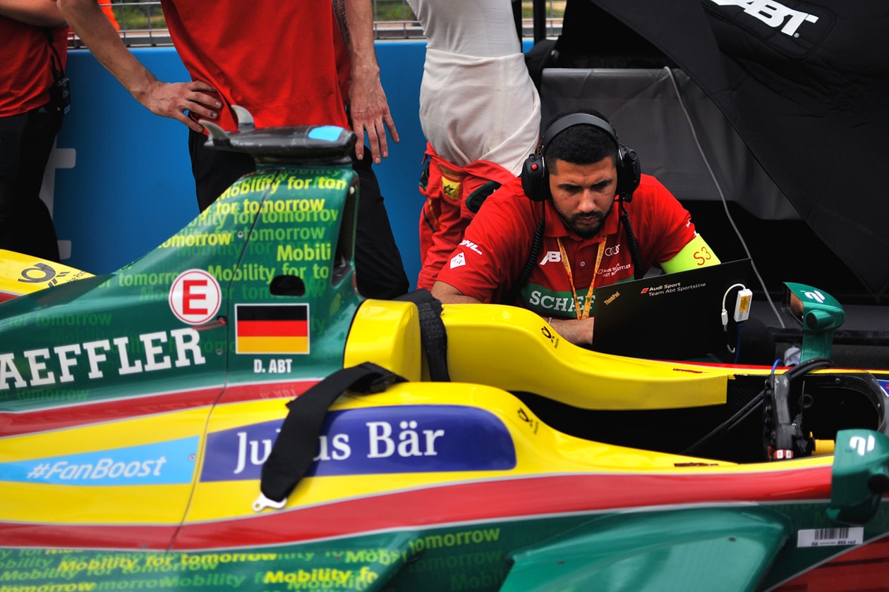Electric Racing Cars Formula E Tesla
