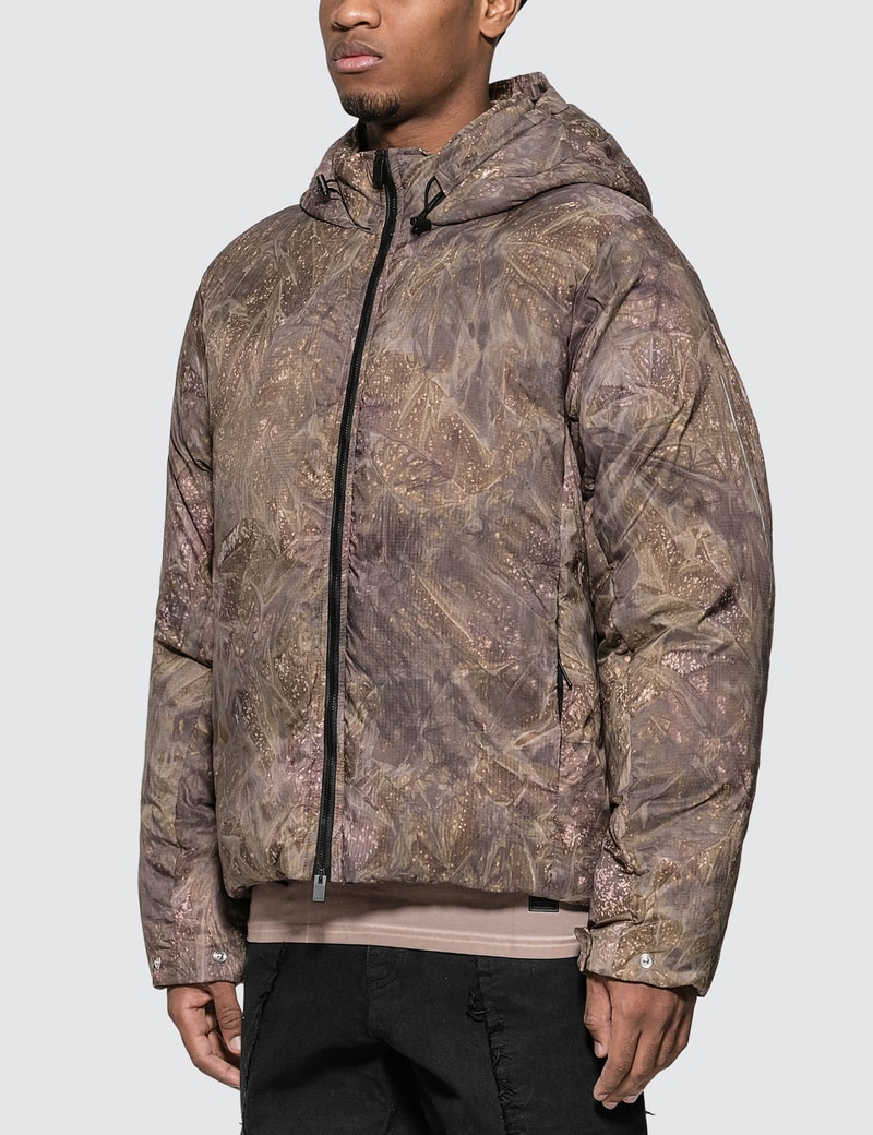 Camo Hooded Puffer Jacket