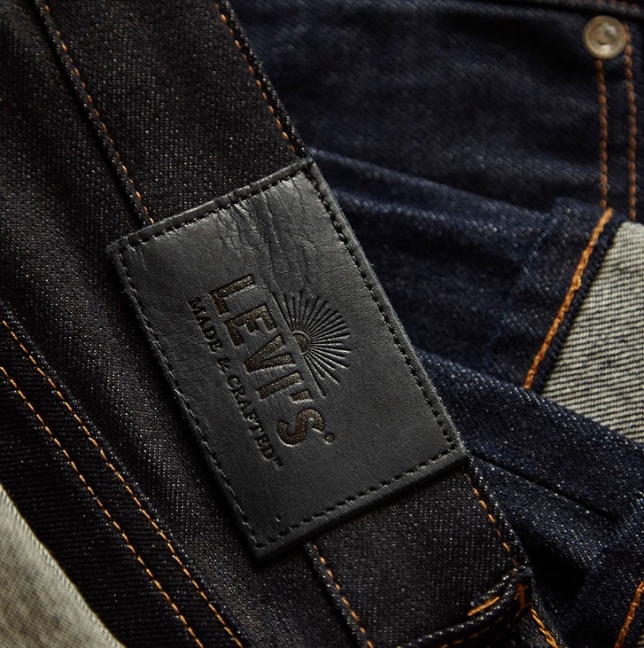 levis made and crafted women's