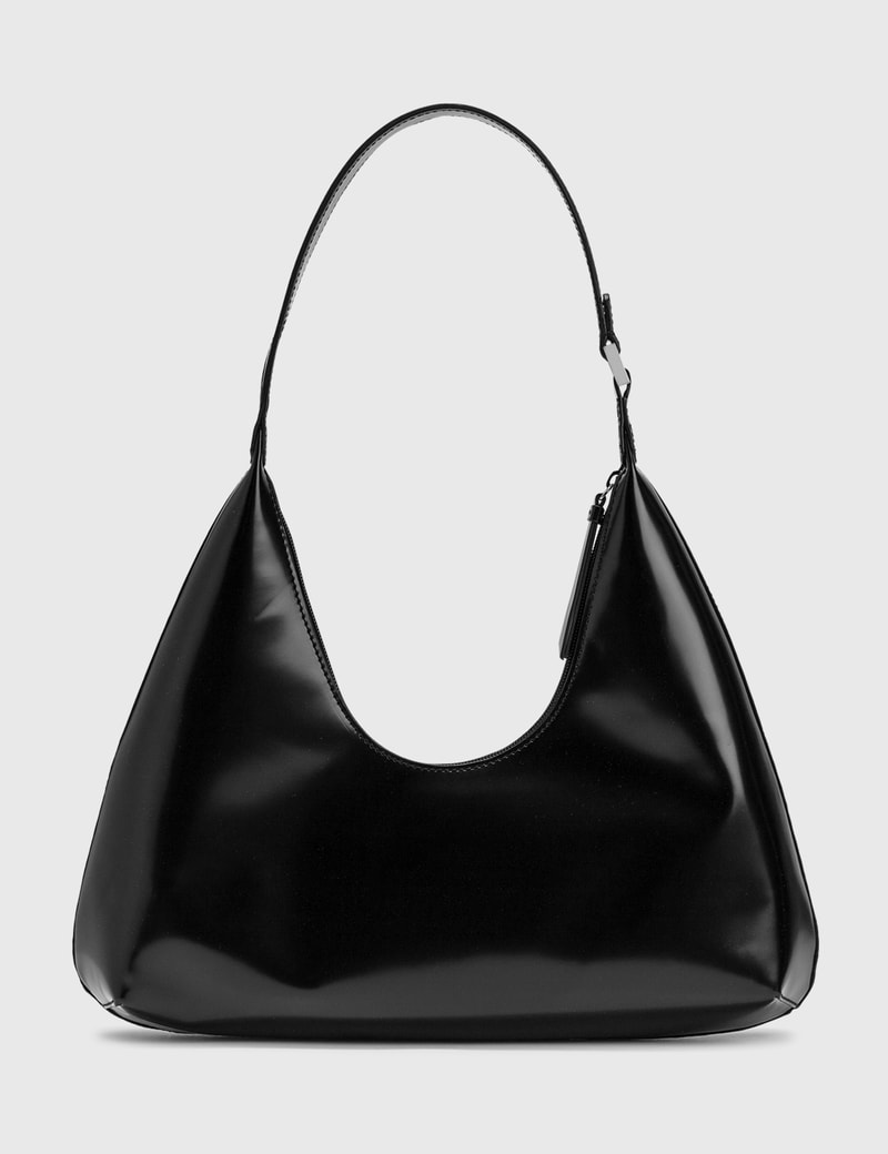 by far black amber bag