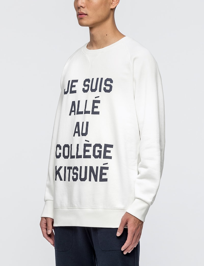 maison kitsune sweatshirt sale