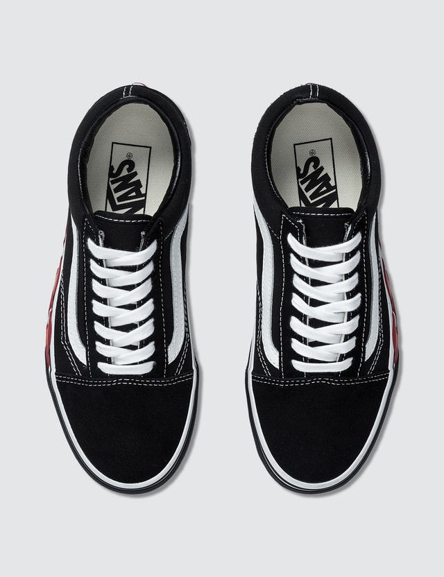 flame cut out old skool