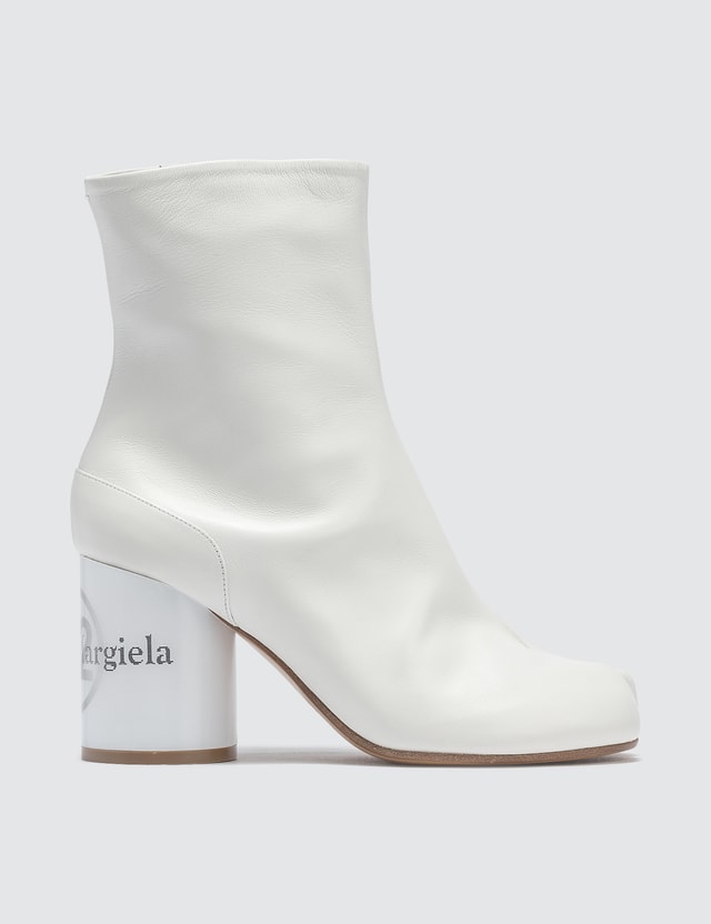 maison margiela holographic boots