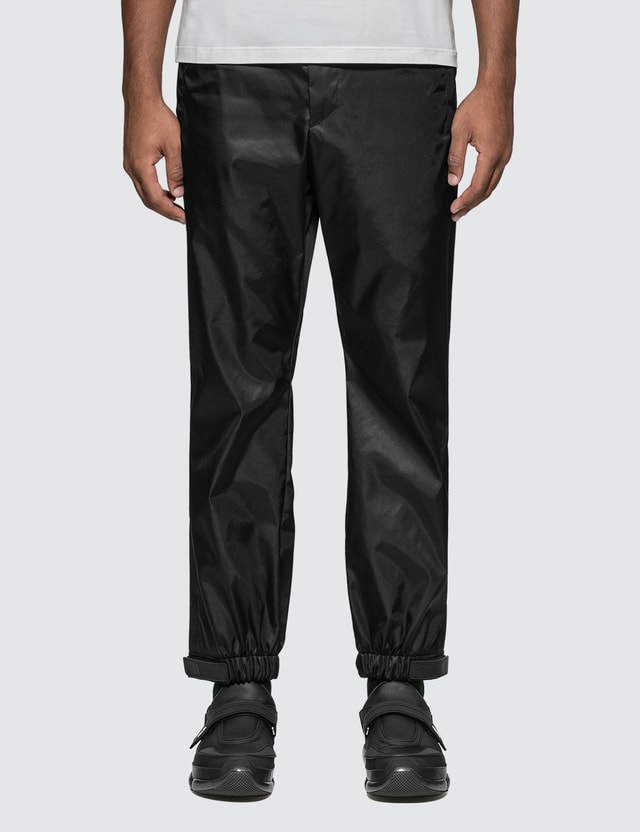 prada gabardine nylon pants