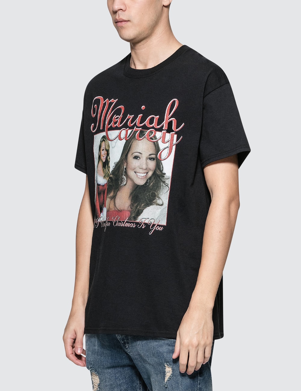 mariah carey t shirt rainbow