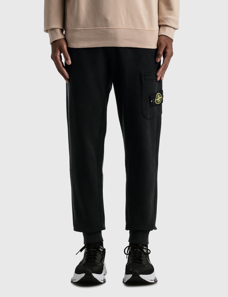 stone island sweatpants schwarz