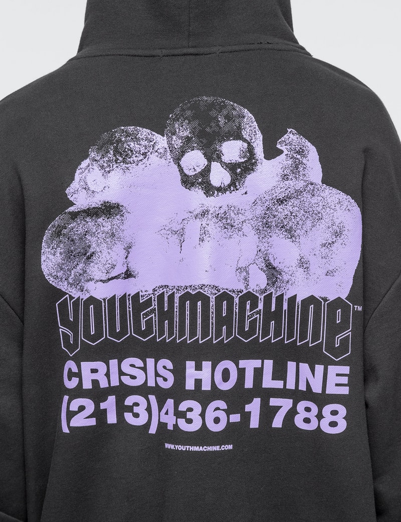 youth machine hoodie