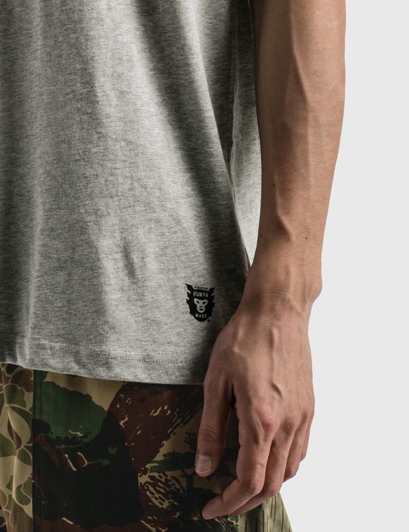 human made 3 pack t shirt