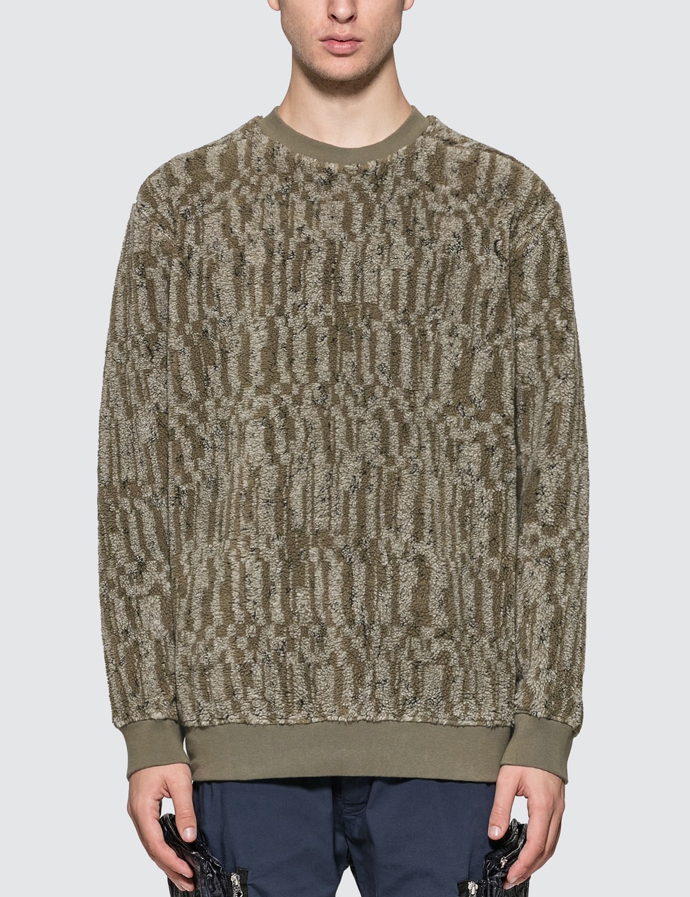 stone island teddy fleece