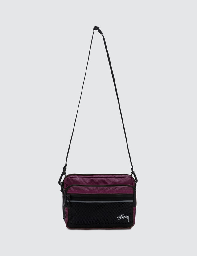 ripstop nylon shoulder bag