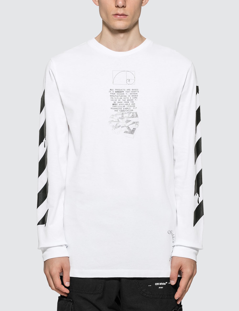 off white long sleeve t