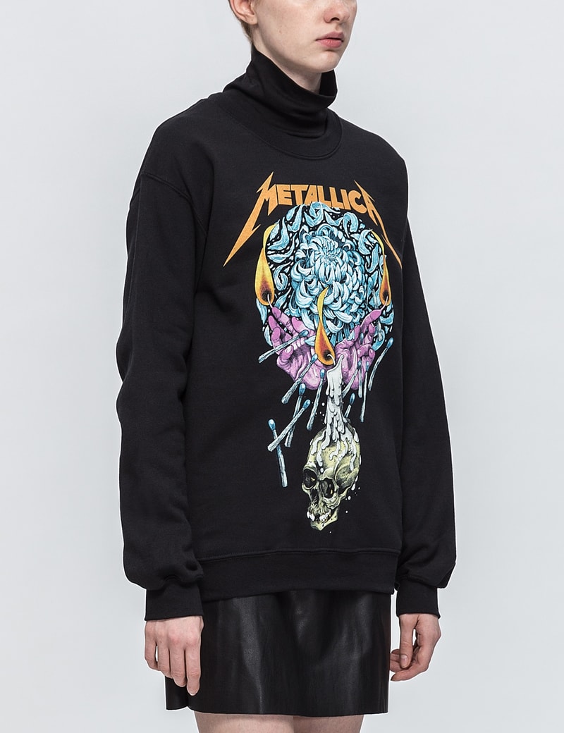 crewneck h&m metallica