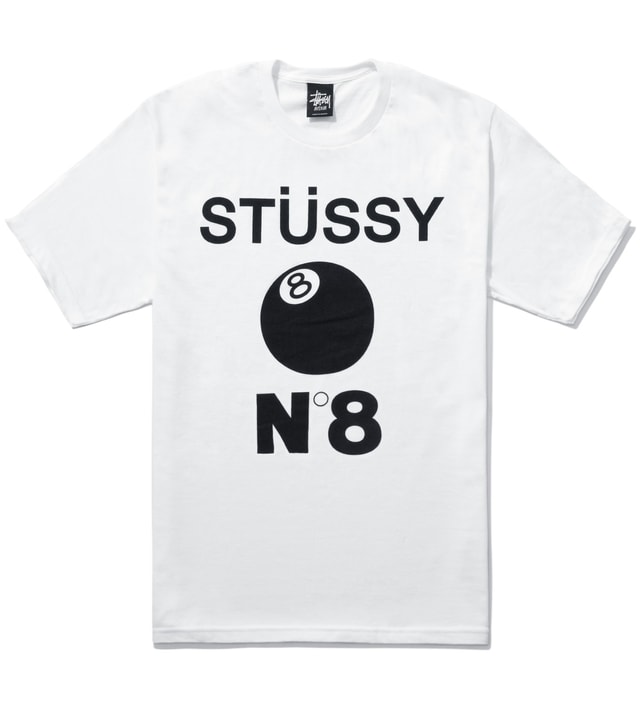 stussy white t shirts