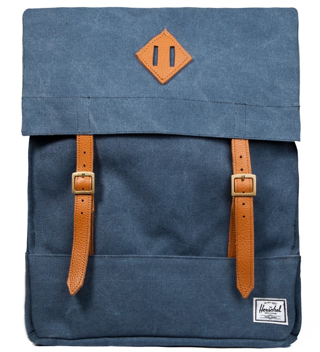 washed canvas backpack