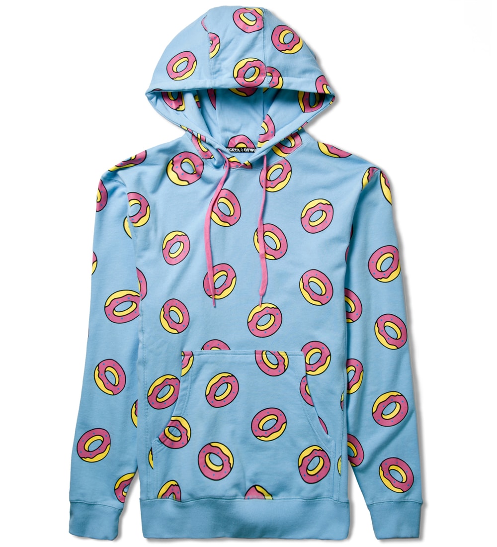Odd future allover donut hoodie Clearance