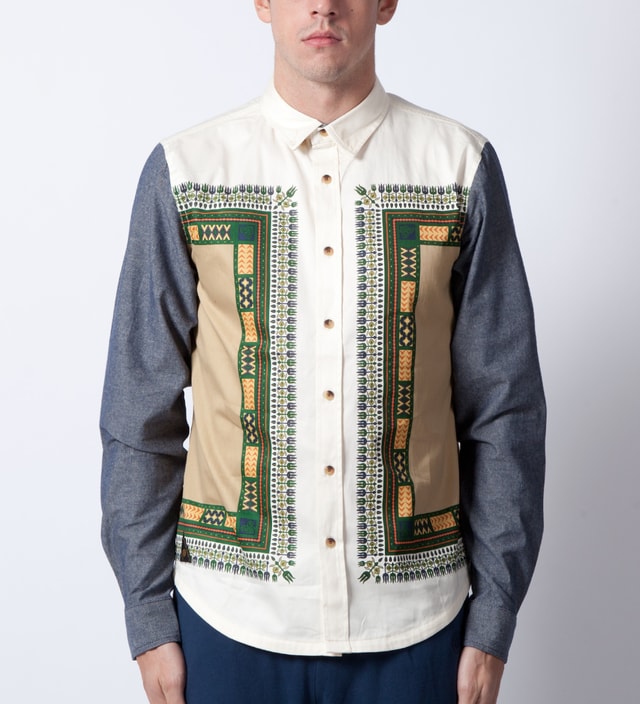 white dashiki shirt